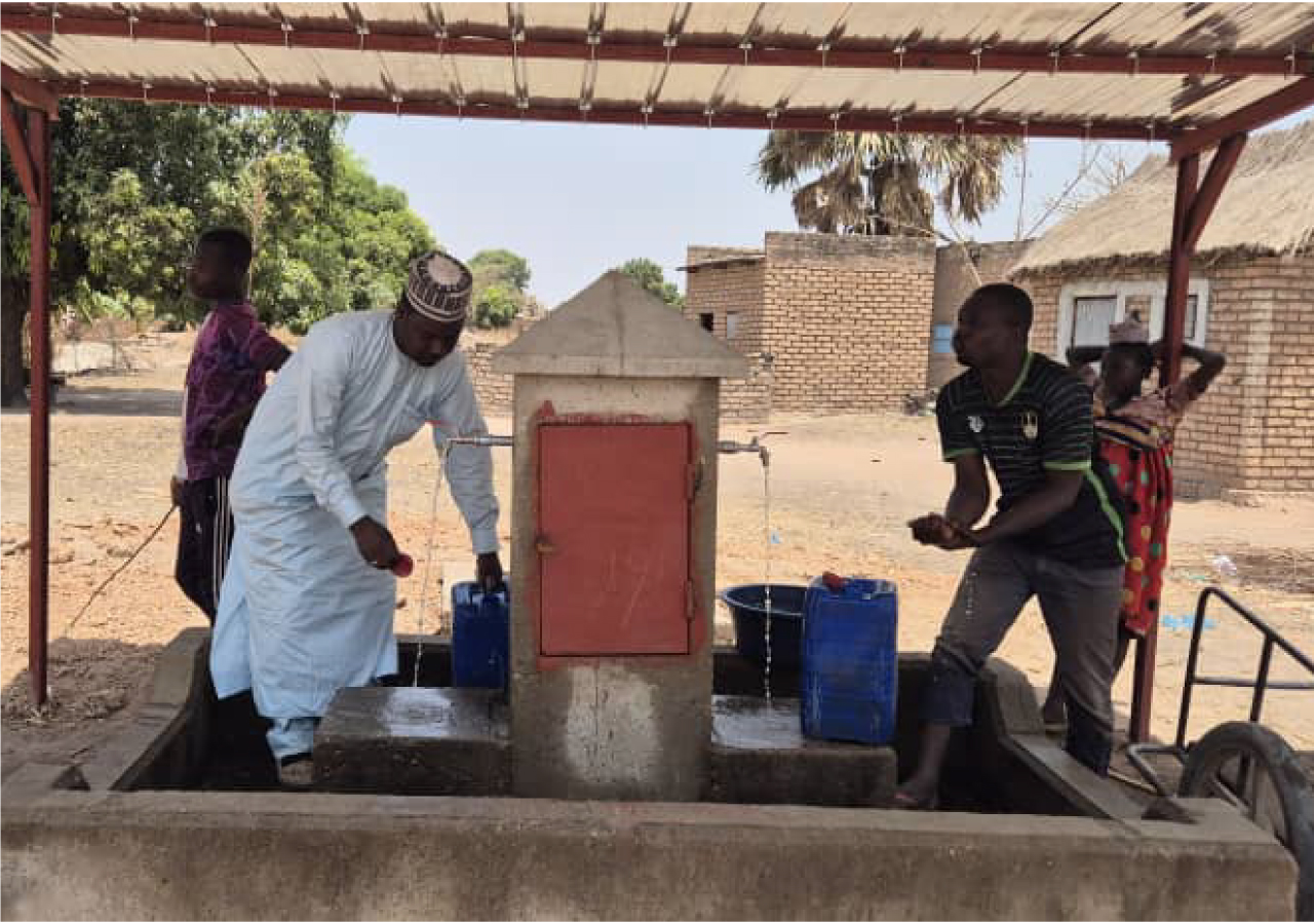 Borne Fontaine à DELI, Projet SAN 11e FED